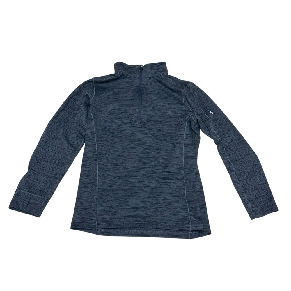 Kuhl 1/4 Zip Alloy Long Sleeve Pullover Youth Boys Gray Size Small (7-8)